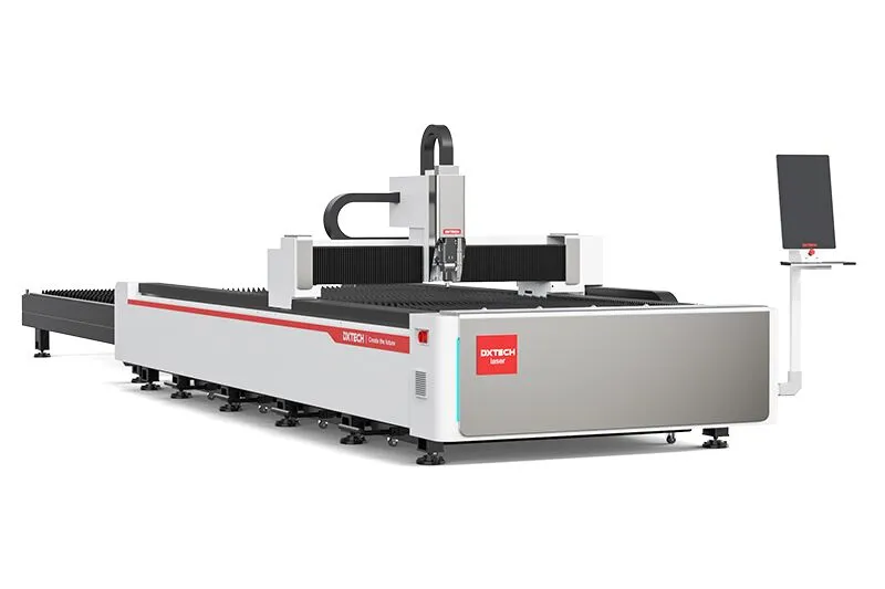 EL-Series 3000w Efficient Fiber Laser Cutter with Exchange Platform